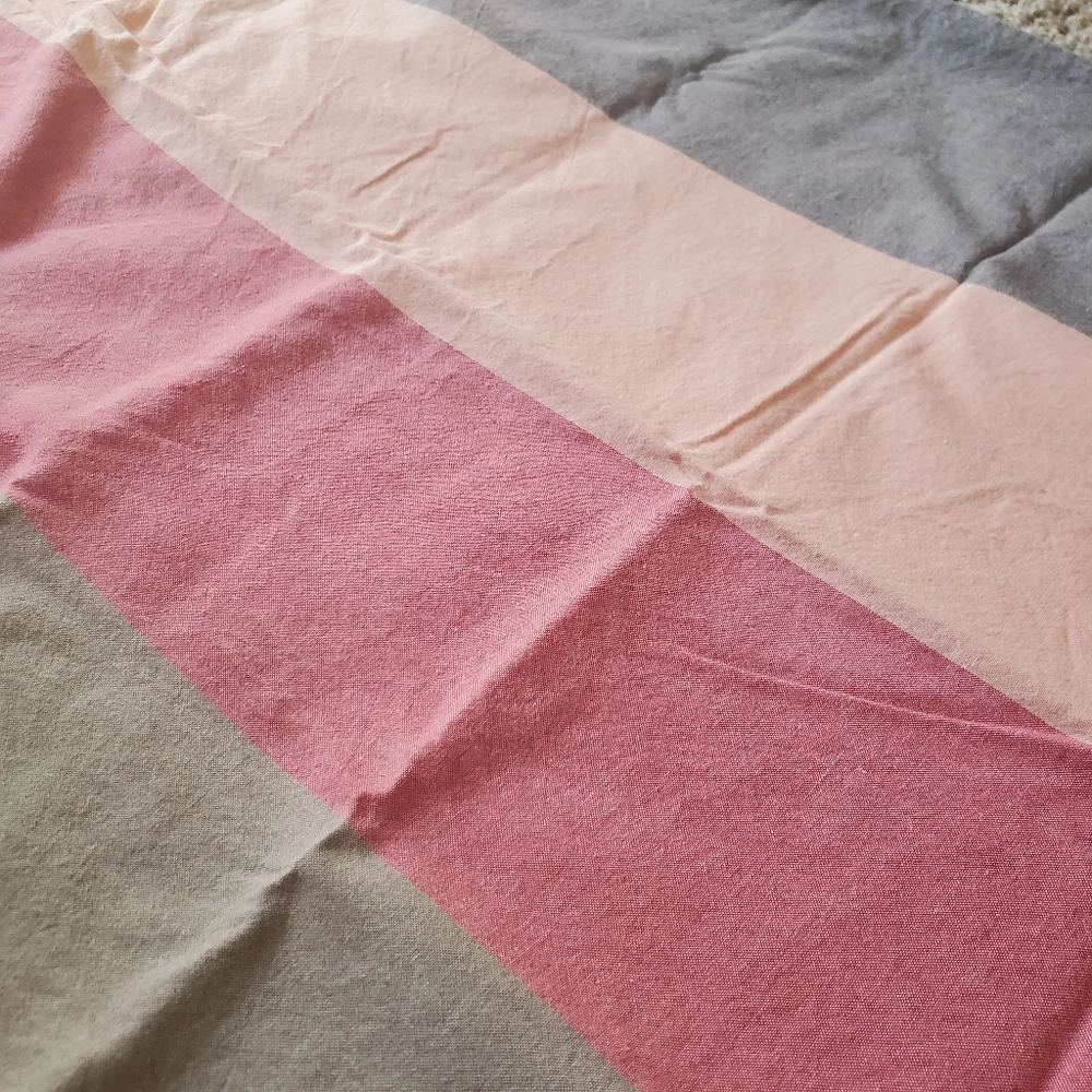 West Elm Striped Duvet Set
